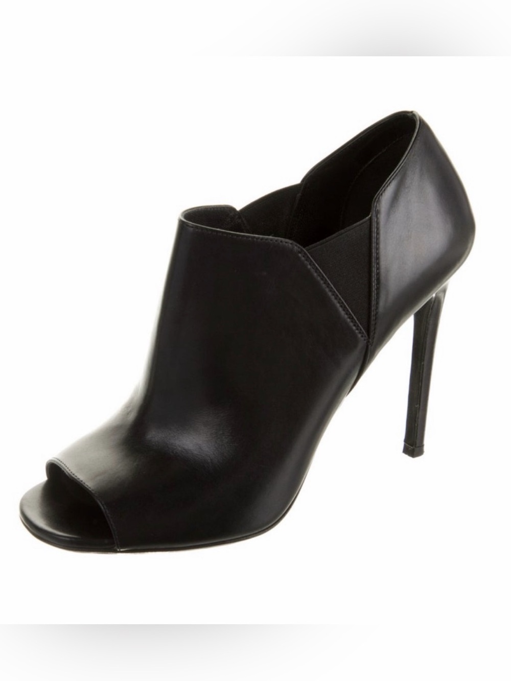 PRADA Peep Toe Shoe Booties Size 40